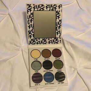 Authentic BH COSMETICS " F*** OFF " Palette BNIB With Mirror